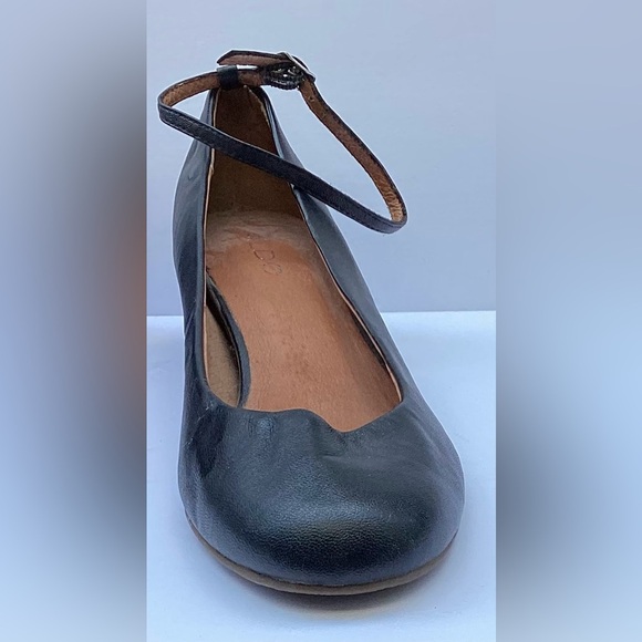 Aldo black bracelet shoes with Wedge Heel Size 10 - Picture 6 of 8